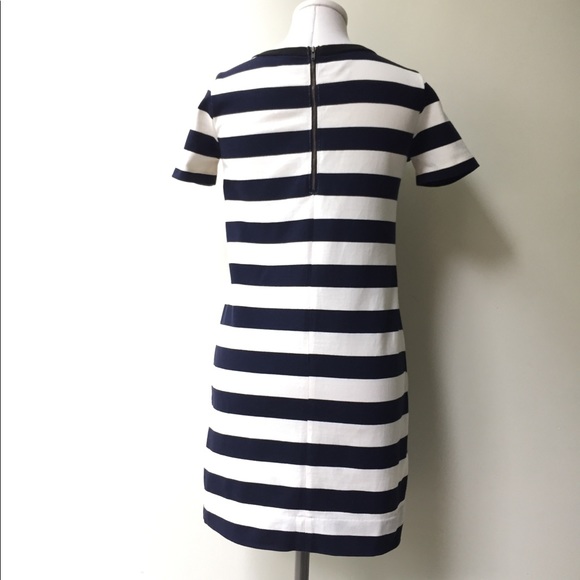 J.Crew Striped T-Shirt Dress - Picture 3 of 5